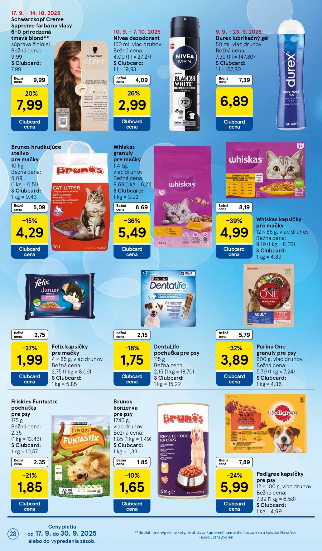 tesco - Leták Tesco platný od 17.09. do 23.09. - page: 28