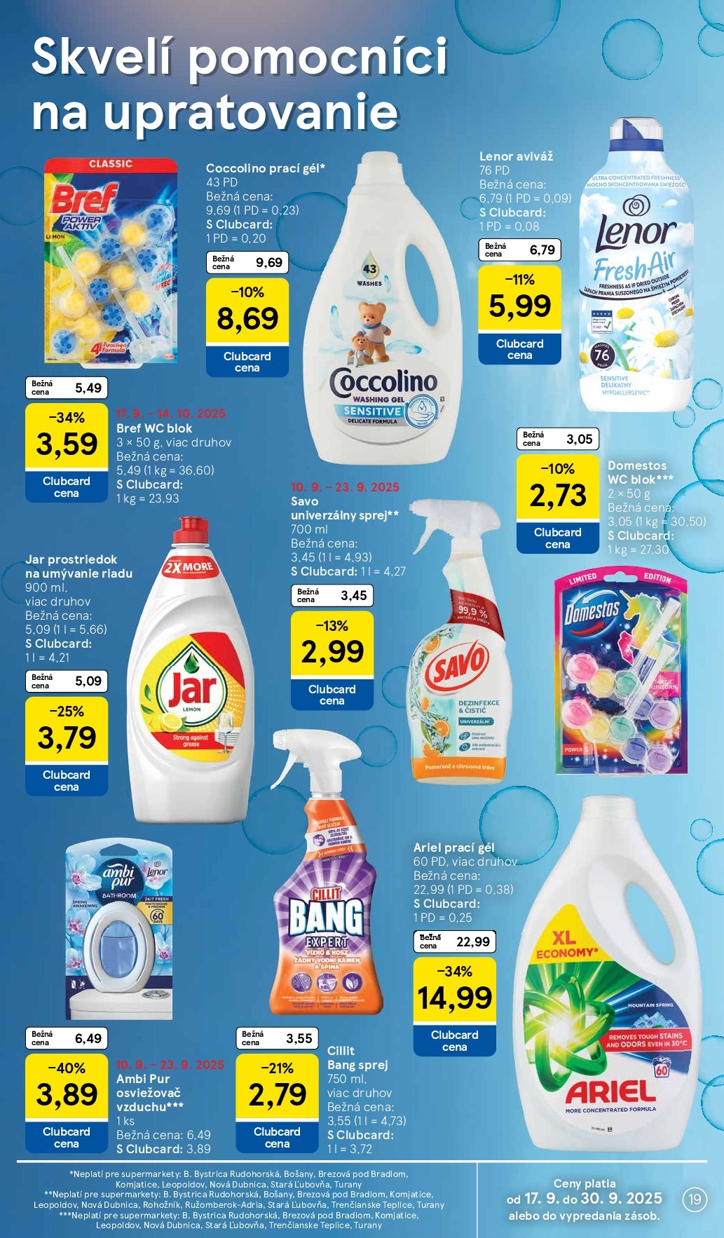 tesco - Leták Tesco supermarket platný od 17.09. do 23.09. - page: 19
