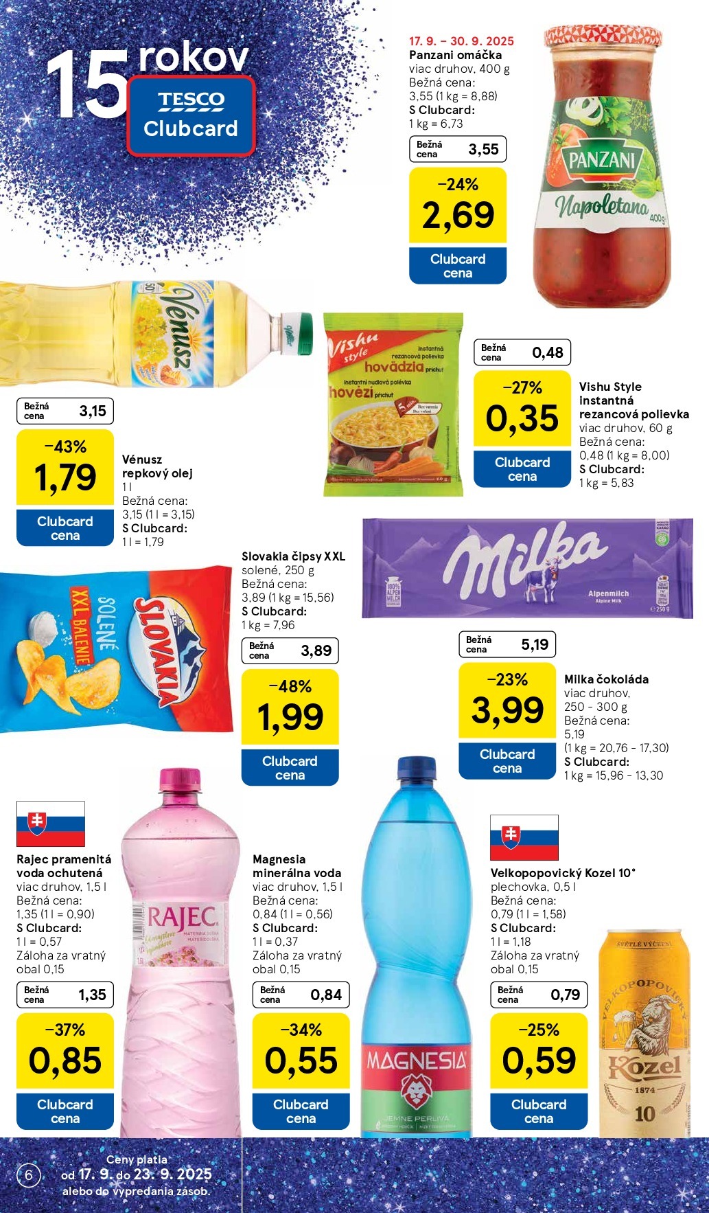 tesco - Leták Tesco supermarket platný od 17.09. do 23.09. - page: 6