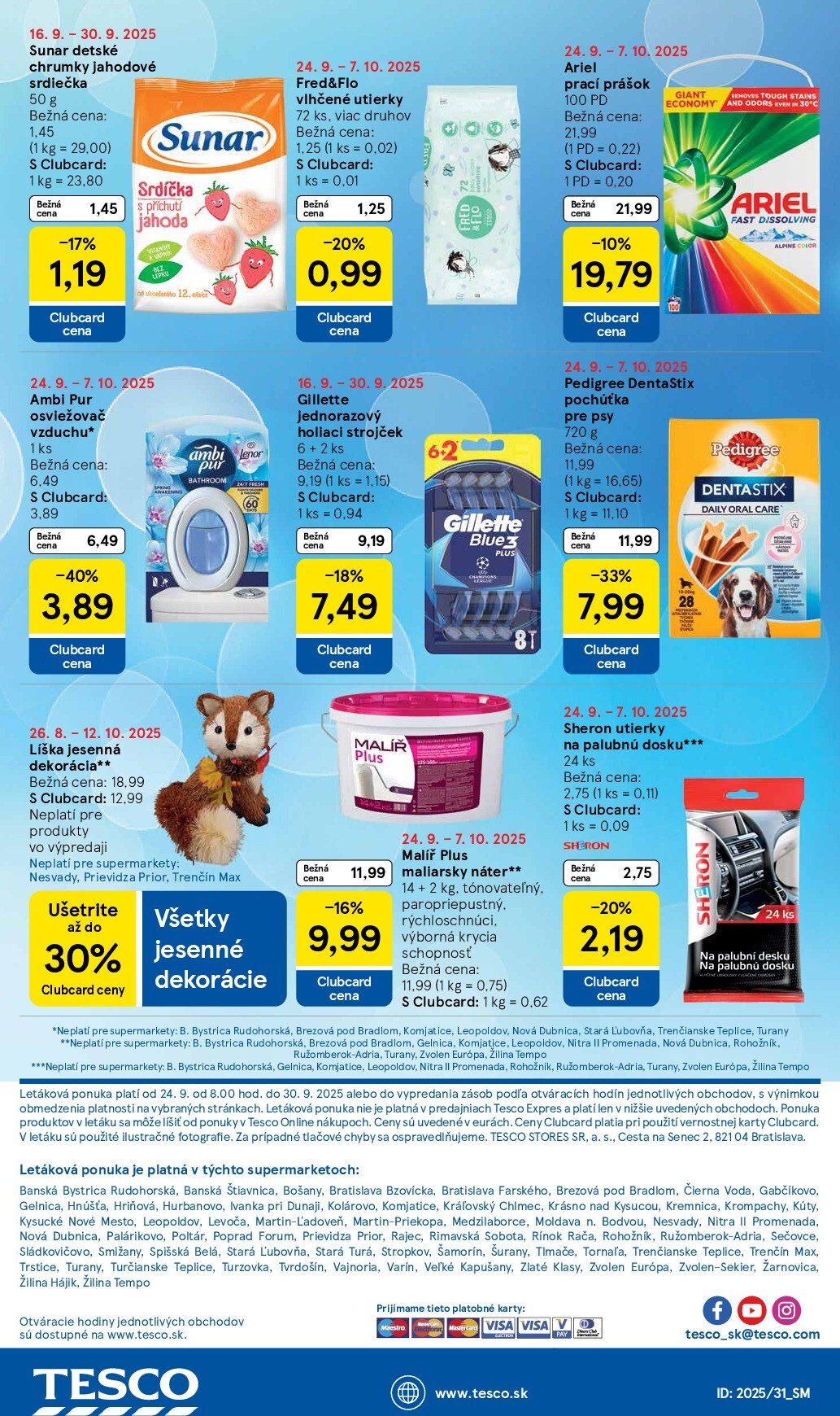 tesco - Leták Tesco supermarket platný od 24.09. do 30.09. - page: 22