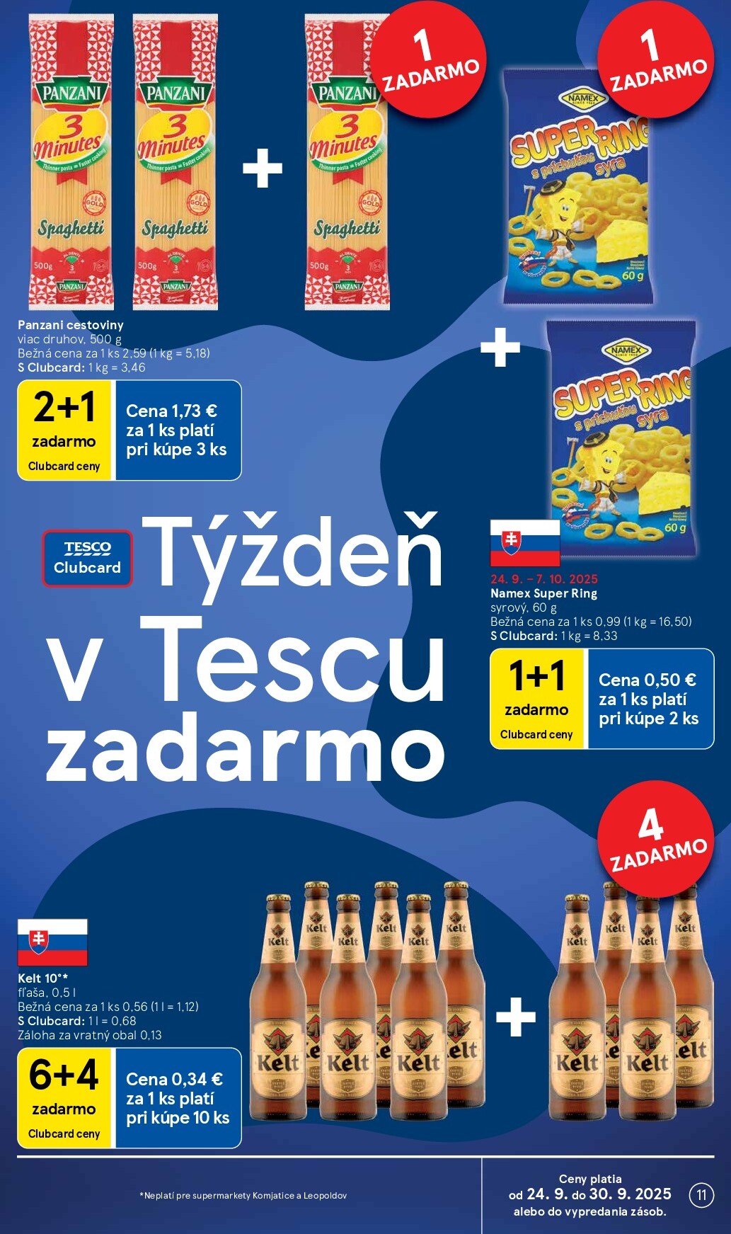 tesco - Leták Tesco supermarket platný od 24.09. do 30.09. - page: 11