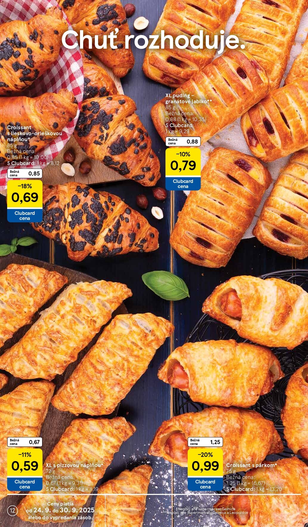 tesco - Leták Tesco supermarket platný od 24.09. do 30.09. - page: 12