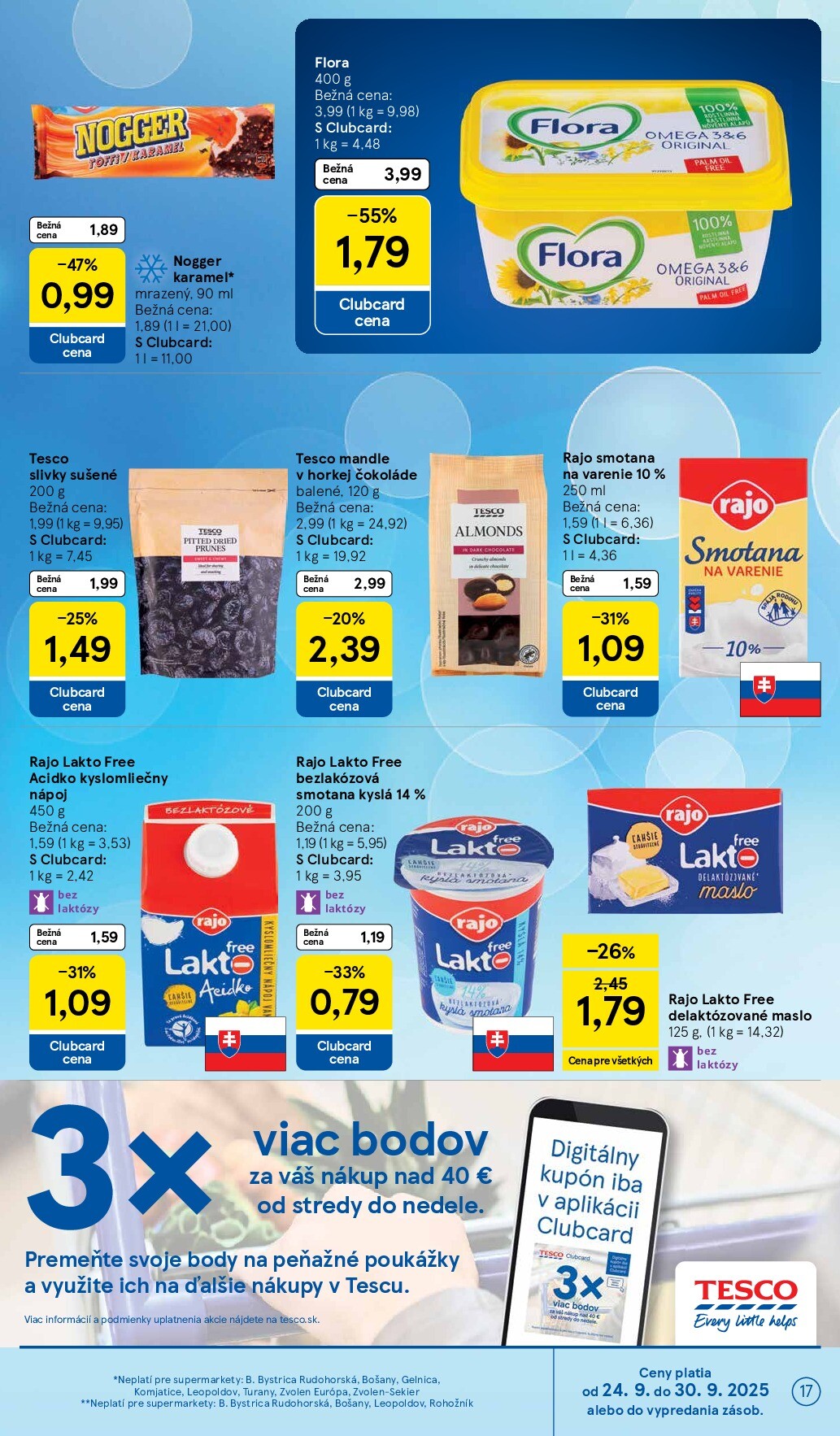 tesco - Leták Tesco supermarket platný od 24.09. do 30.09. - page: 17