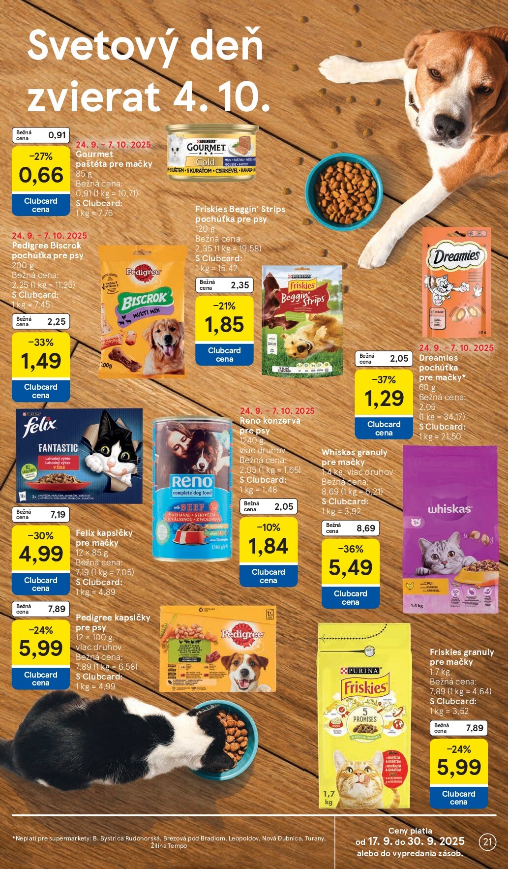tesco - Leták Tesco supermarket platný od 24.09. do 30.09. - page: 21
