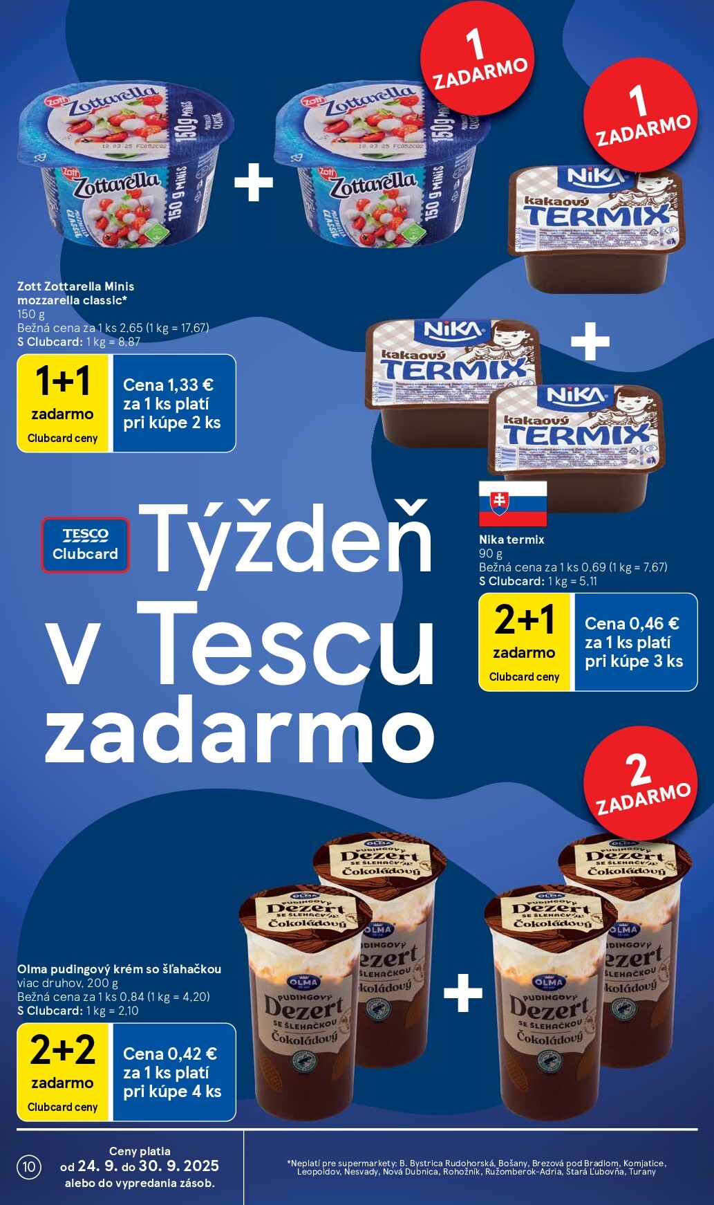 tesco - Leták Tesco supermarket platný od 24.09. do 30.09. - page: 10