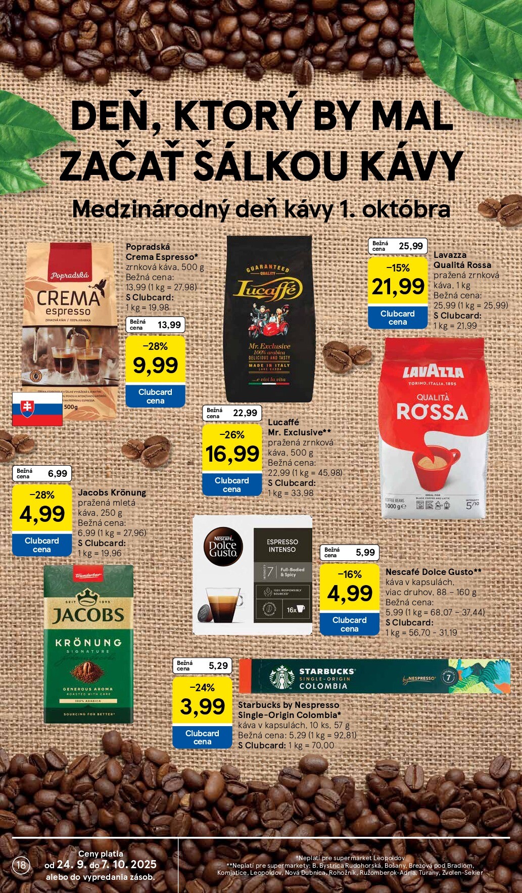 tesco - Leták Tesco supermarket platný od 24.09. do 30.09. - page: 18