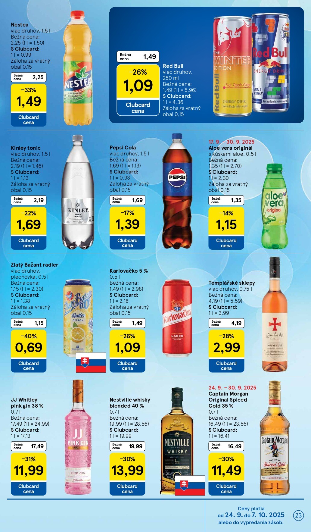 tesco - Leták Tesco platný od 24.09. do 30.09. - page: 23