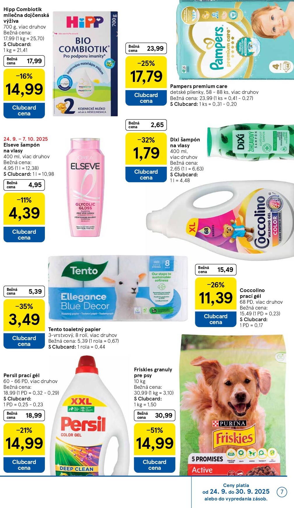 tesco - Leták Tesco platný od 24.09. do 30.09. - page: 7