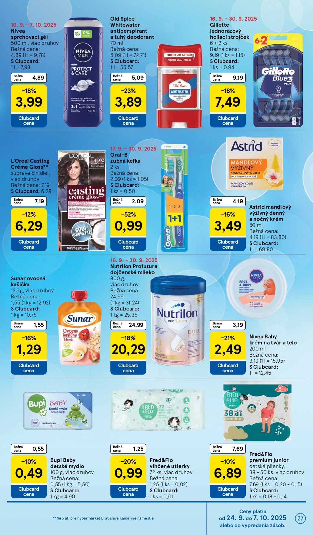 tesco - Leták Tesco platný od 24.09. do 30.09. - page: 27