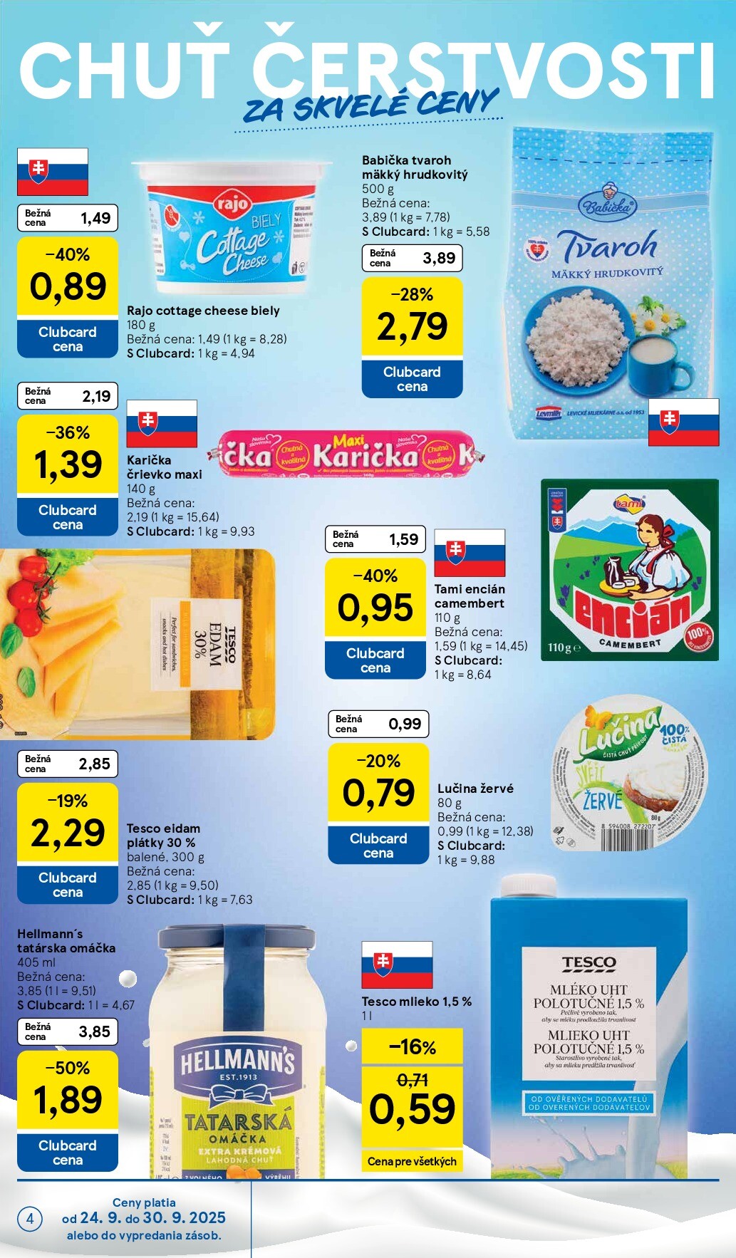 tesco - Leták Tesco platný od 24.09. do 30.09. - page: 4
