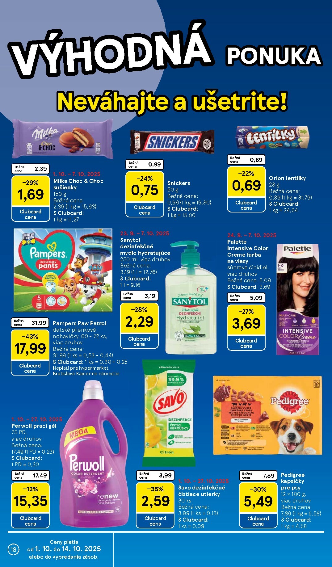 tesco - Leták Tesco platný od 01.10. do 07.10. - page: 18