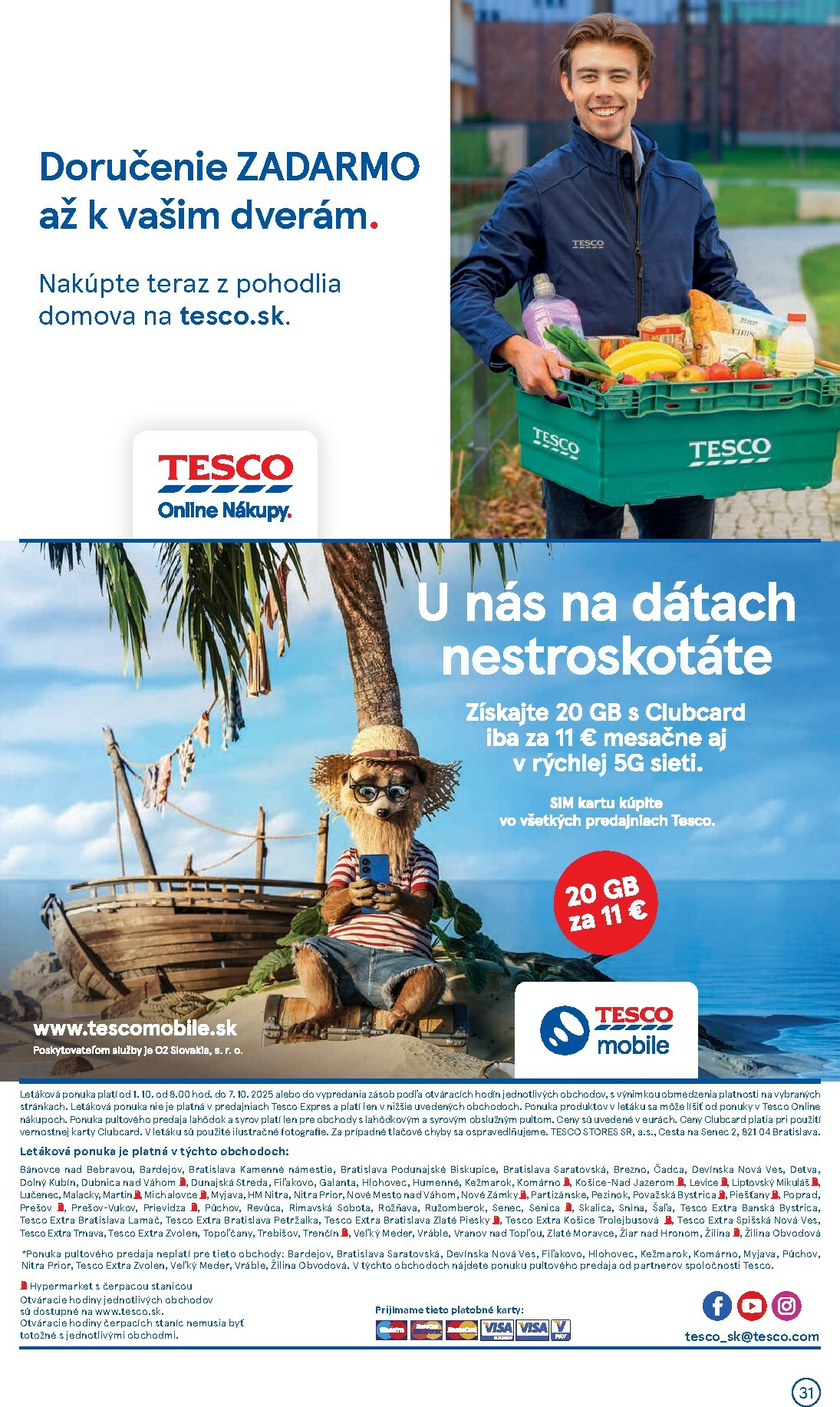 tesco - Leták Tesco platný od 01.10. do 07.10. - page: 31