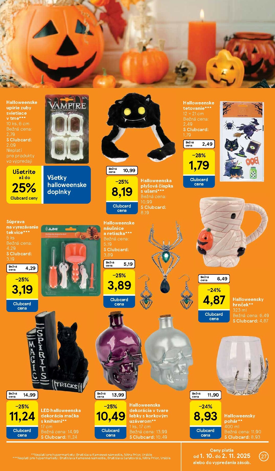 tesco - Leták Tesco platný od 01.10. do 07.10. - page: 27
