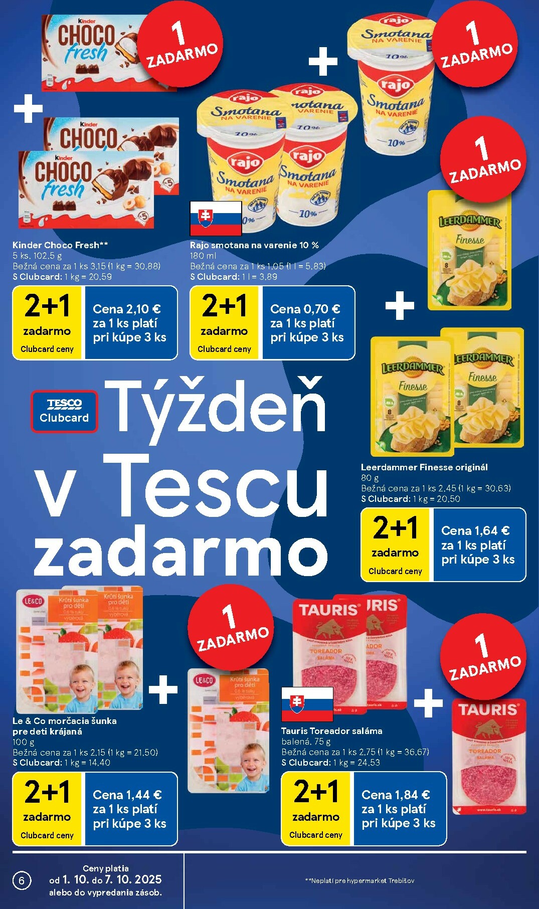 tesco - Leták Tesco platný od 01.10. do 07.10. - page: 6