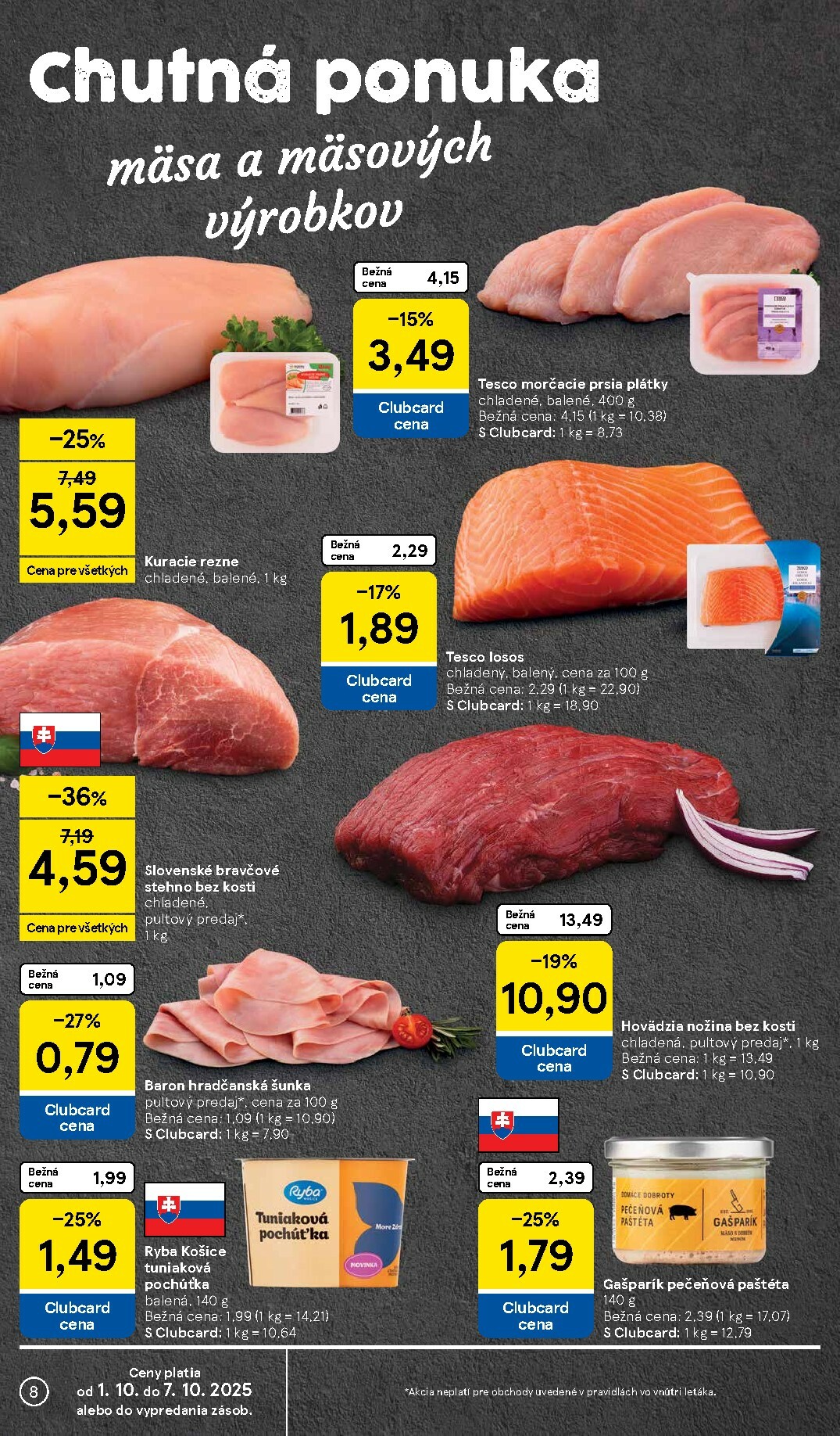 tesco - Leták Tesco platný od 01.10. do 07.10. - page: 8