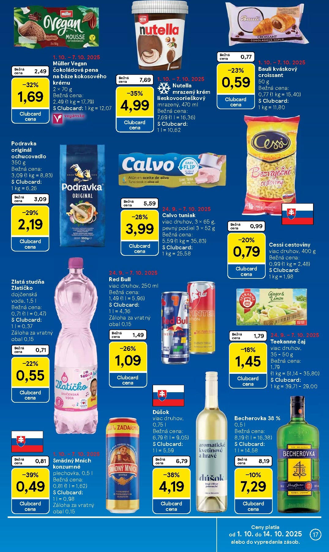 tesco - Leták Tesco platný od 01.10. do 07.10. - page: 17