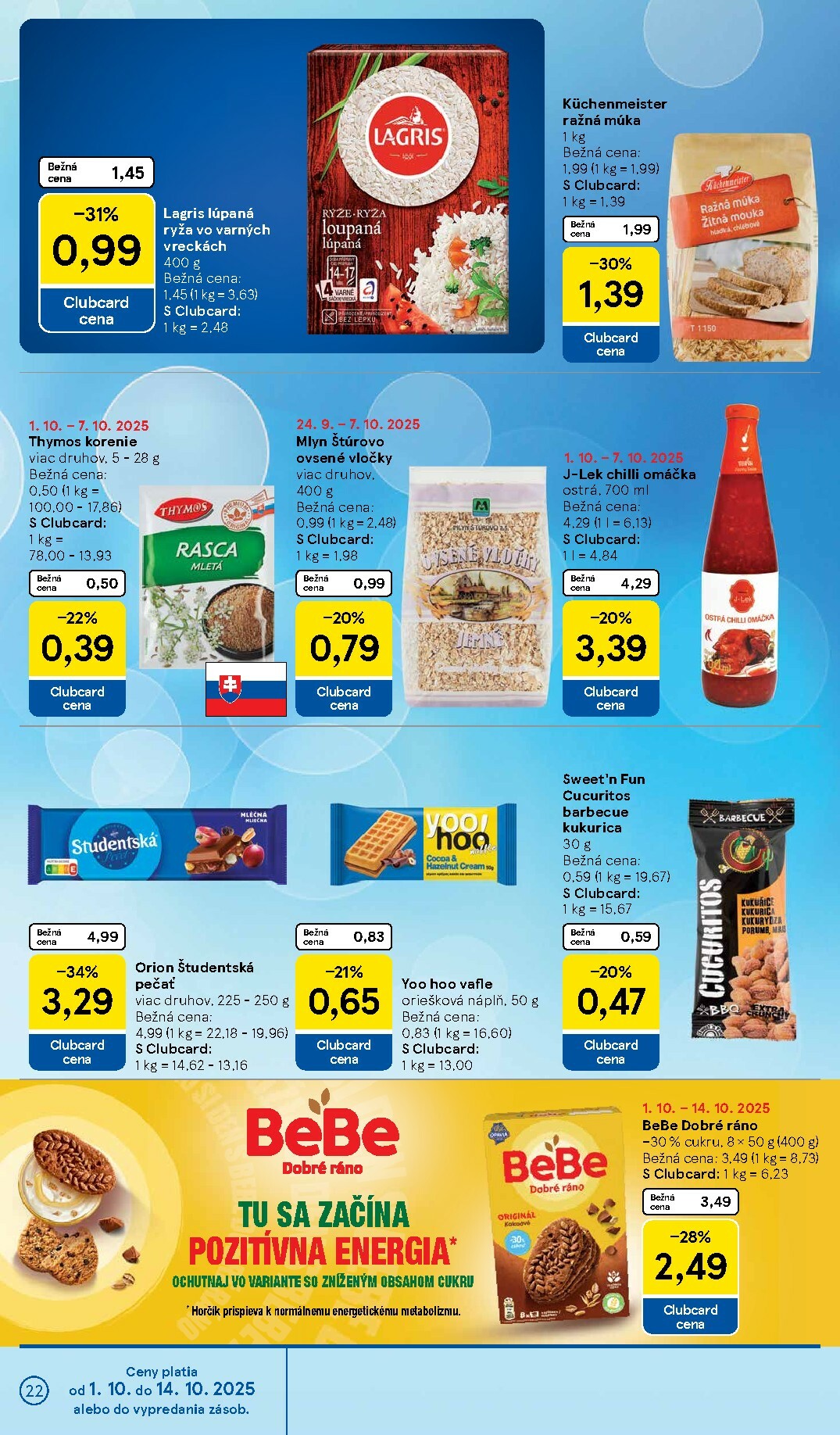 tesco - Leták Tesco platný od 01.10. do 07.10. - page: 22
