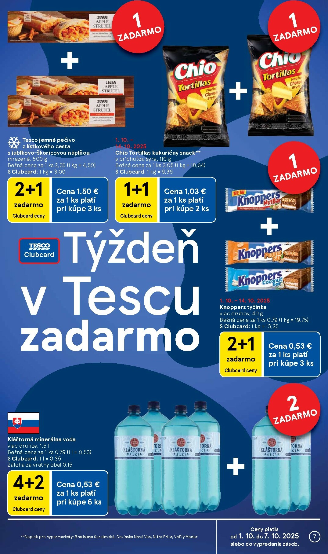 tesco - Leták Tesco platný od 01.10. do 07.10. - page: 7