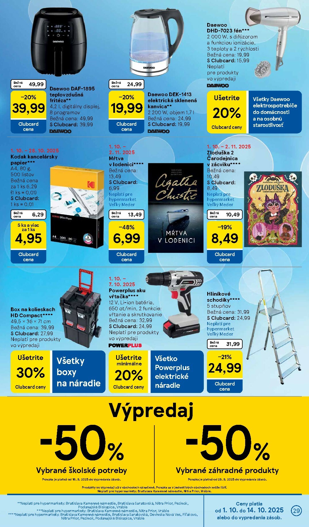 tesco - Leták Tesco platný od 01.10. do 07.10. - page: 29