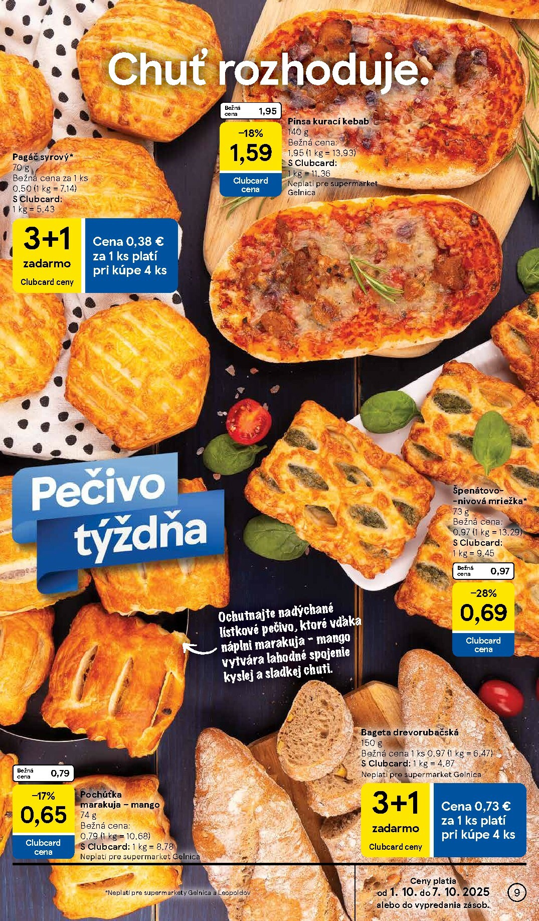 tesco - Leták Tesco supermarket platný od 01.10. do 07.10. - page: 9