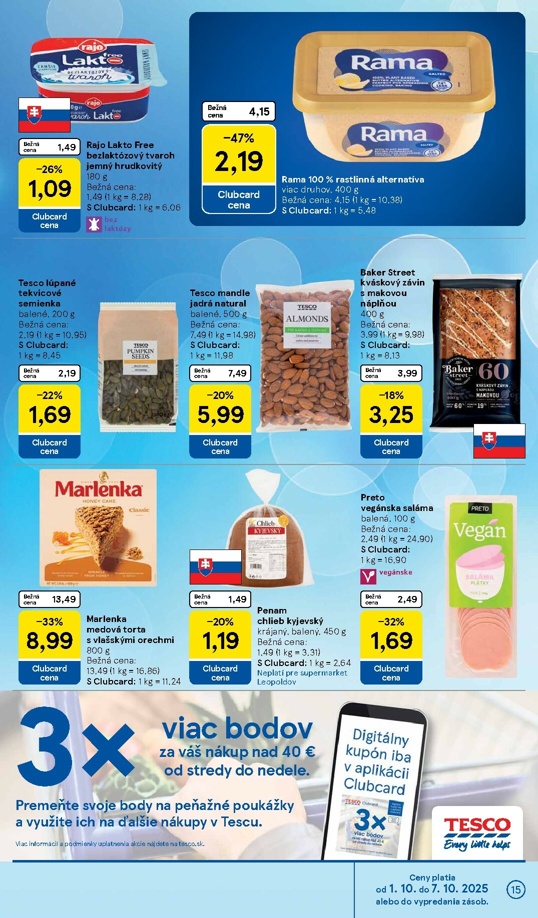 tesco - Leták Tesco supermarket platný od 01.10. do 07.10. - page: 15