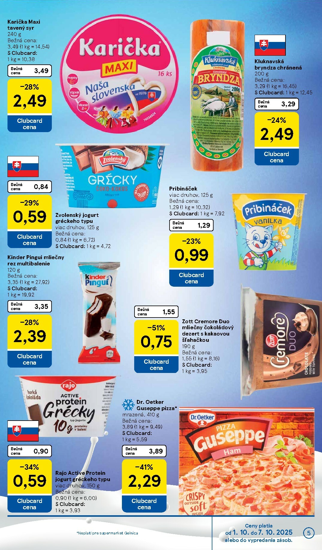 tesco - Leták Tesco supermarket platný od 01.10. do 07.10. - page: 5