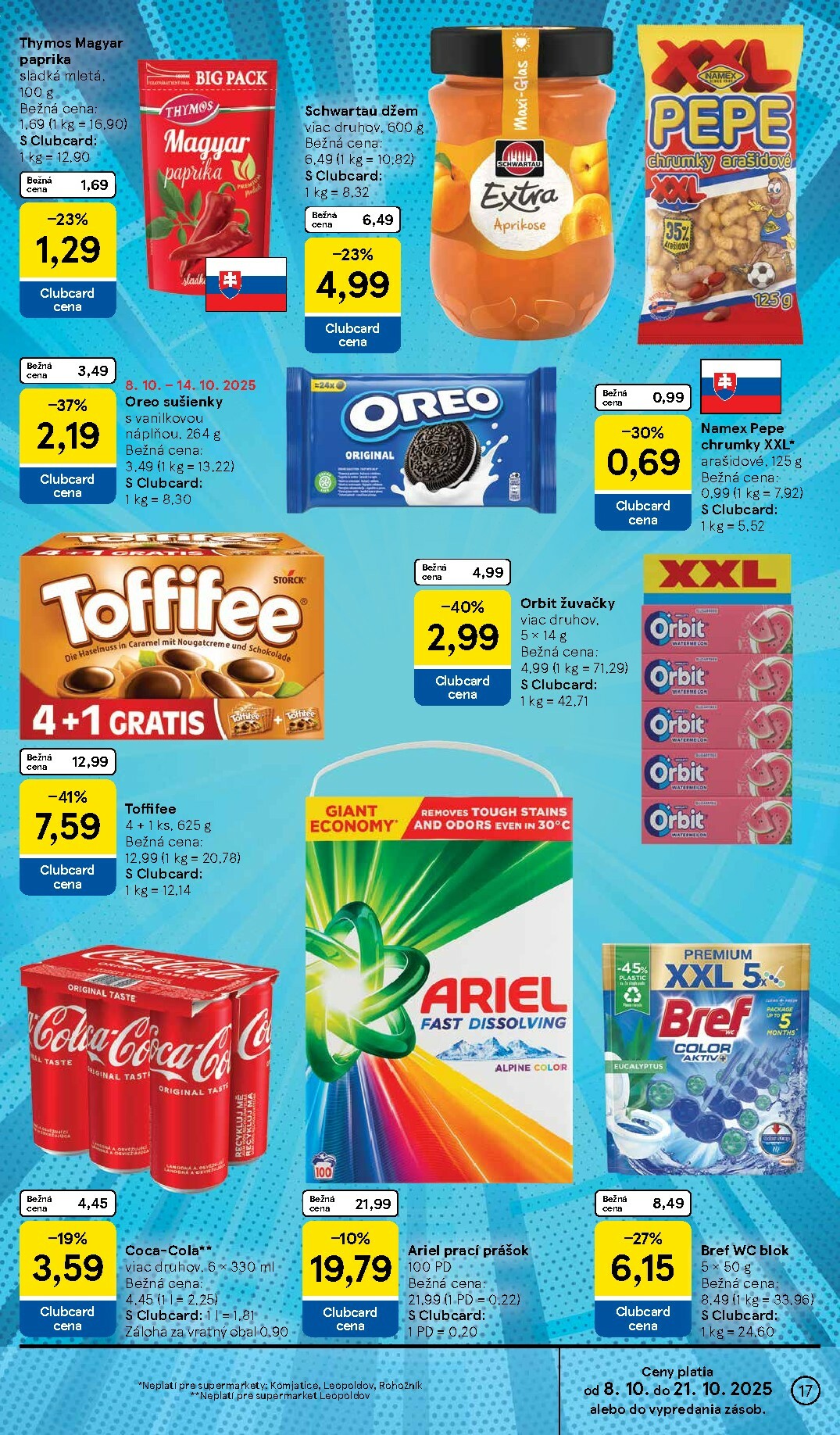tesco - Leták Tesco supermarket platný od 08.10. do 14.10. - page: 17