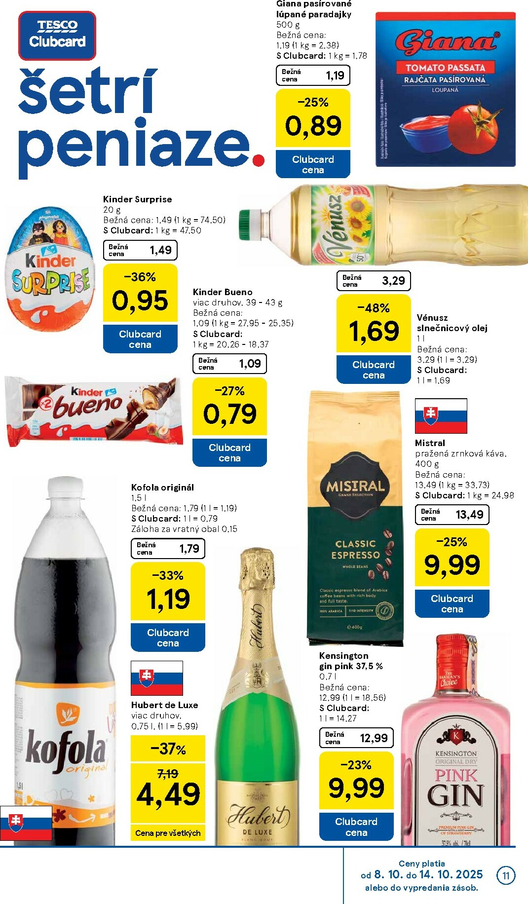 tesco - Leták Tesco supermarket platný od 08.10. do 14.10. - page: 11