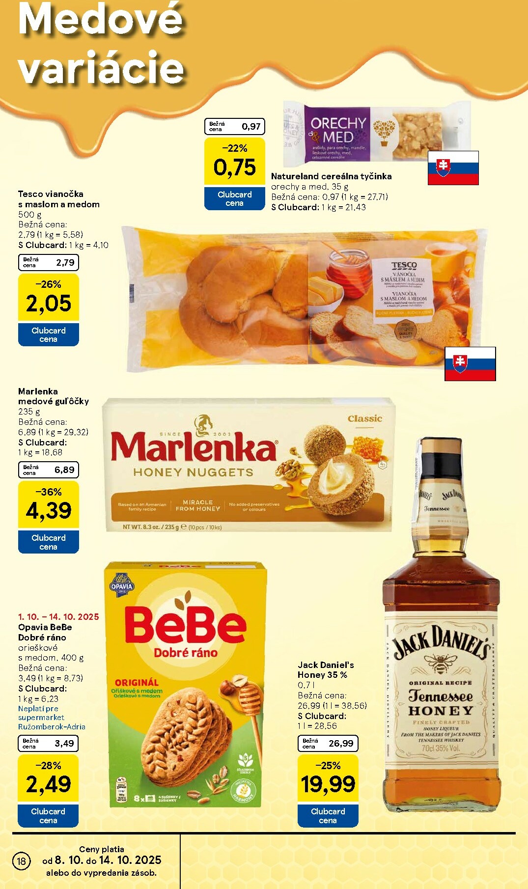 tesco - Leták Tesco supermarket platný od 08.10. do 14.10. - page: 18