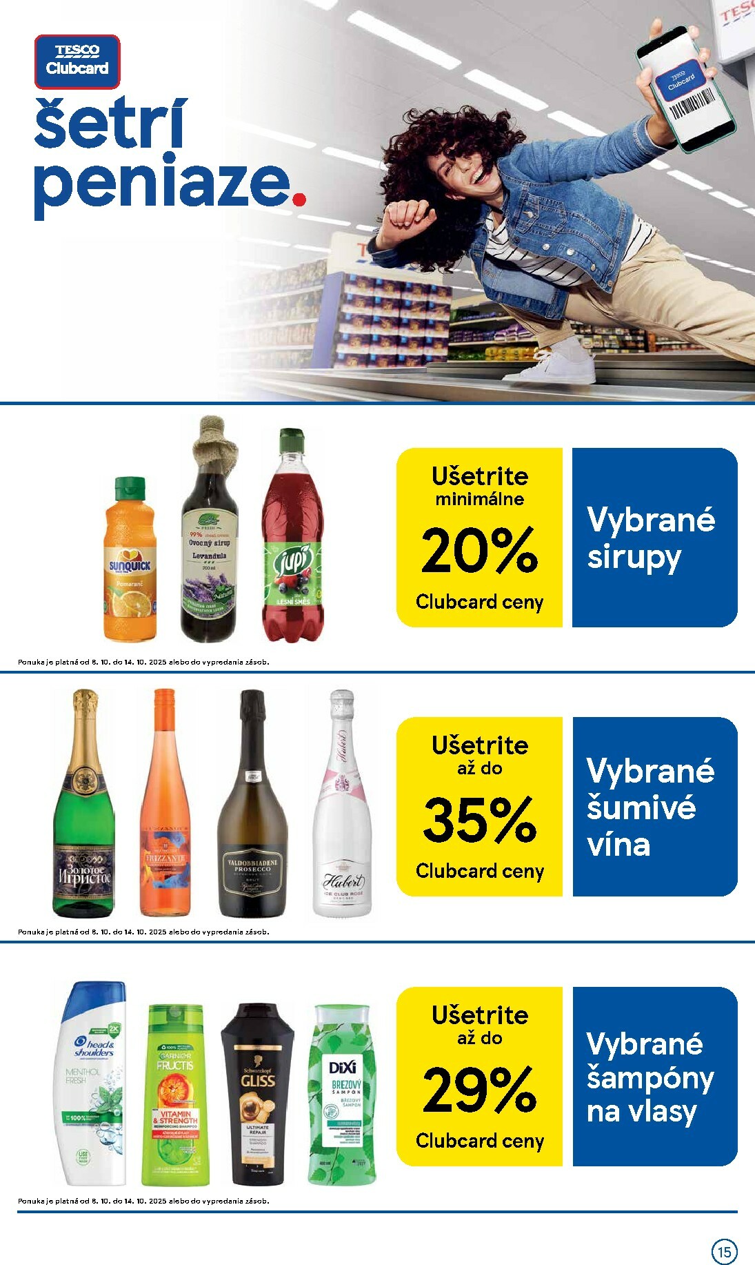tesco - Leták Tesco supermarket platný od 08.10. do 14.10. - page: 15