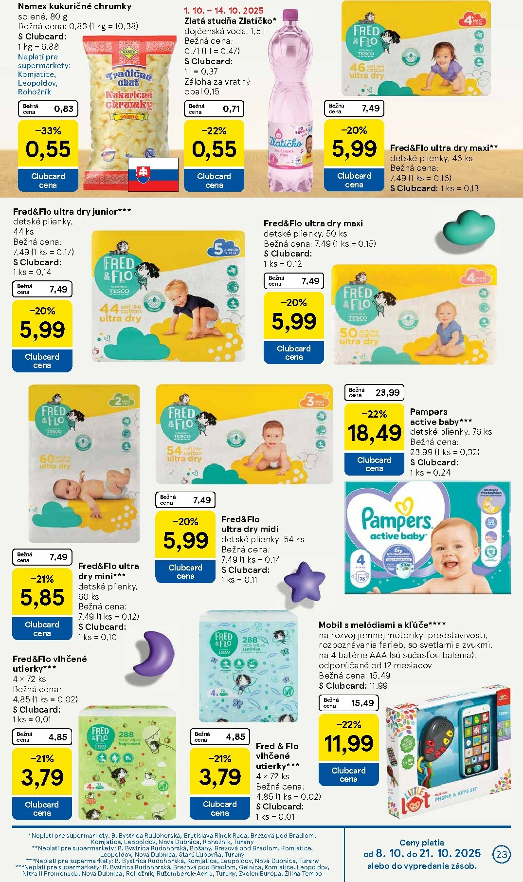 tesco - Leták Tesco supermarket platný od 08.10. do 14.10. - page: 23