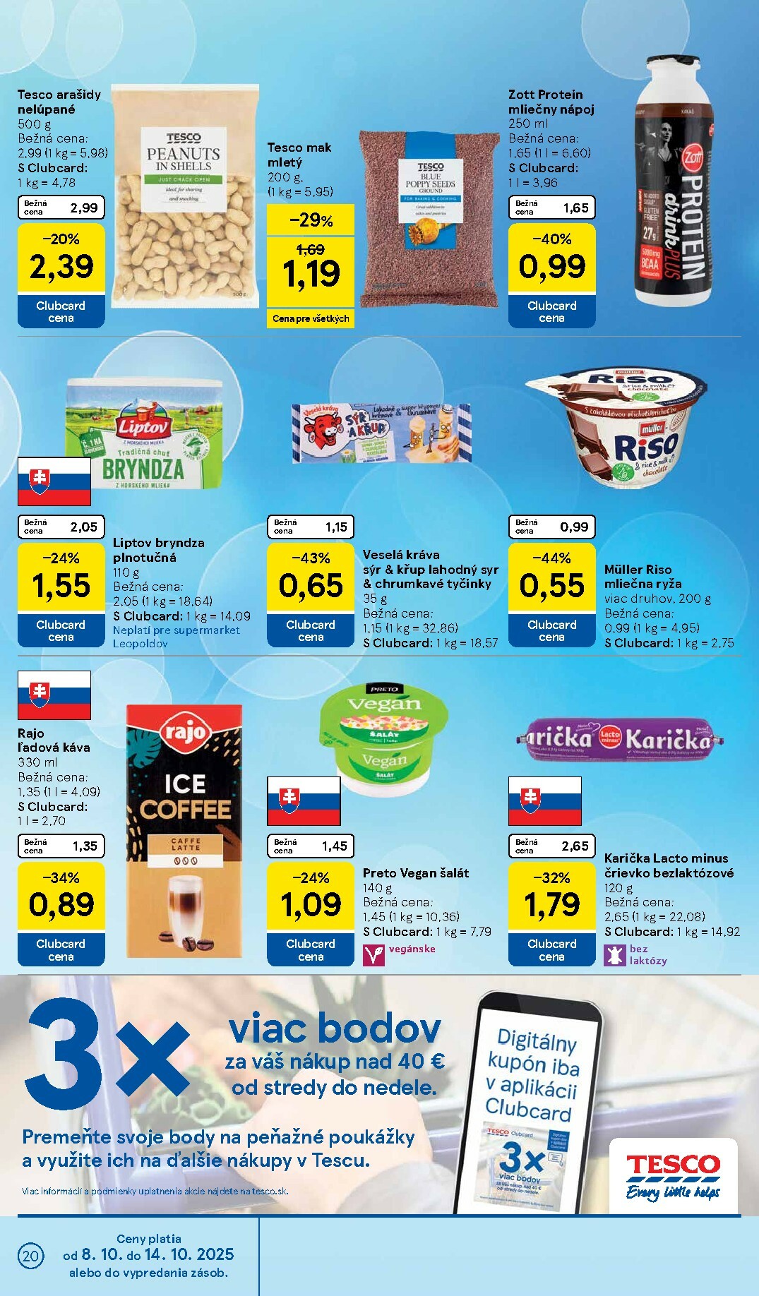 tesco - Leták Tesco supermarket platný od 08.10. do 14.10. - page: 20