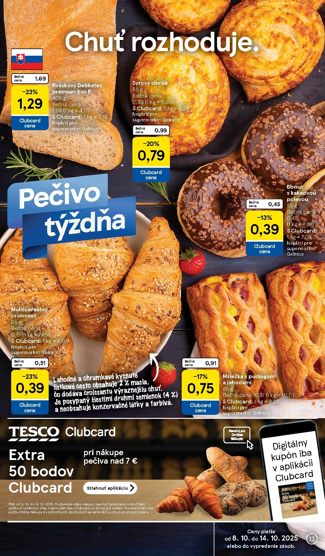 tesco - Leták Tesco supermarket platný od 08.10. do 14.10. - page: 13