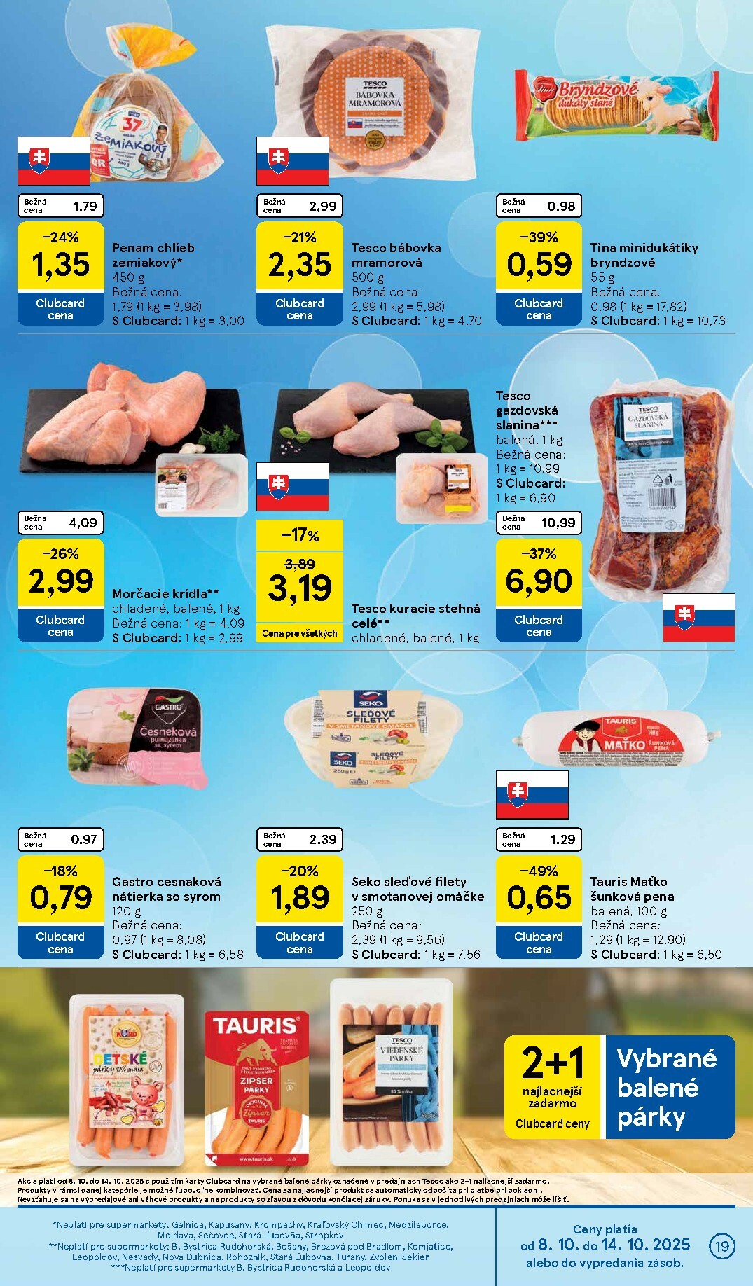 tesco - Leták Tesco supermarket platný od 08.10. do 14.10. - page: 19