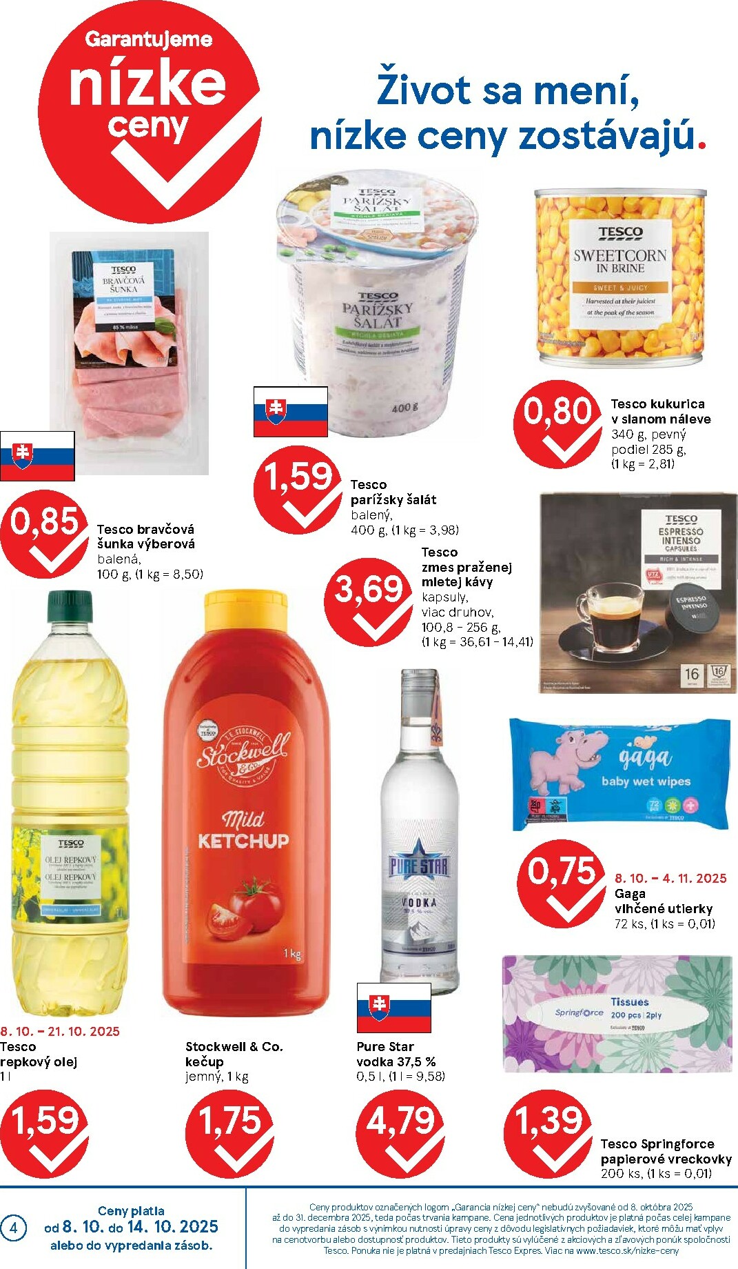tesco - Leták Tesco platný od 08.10. do 14.10. - page: 4