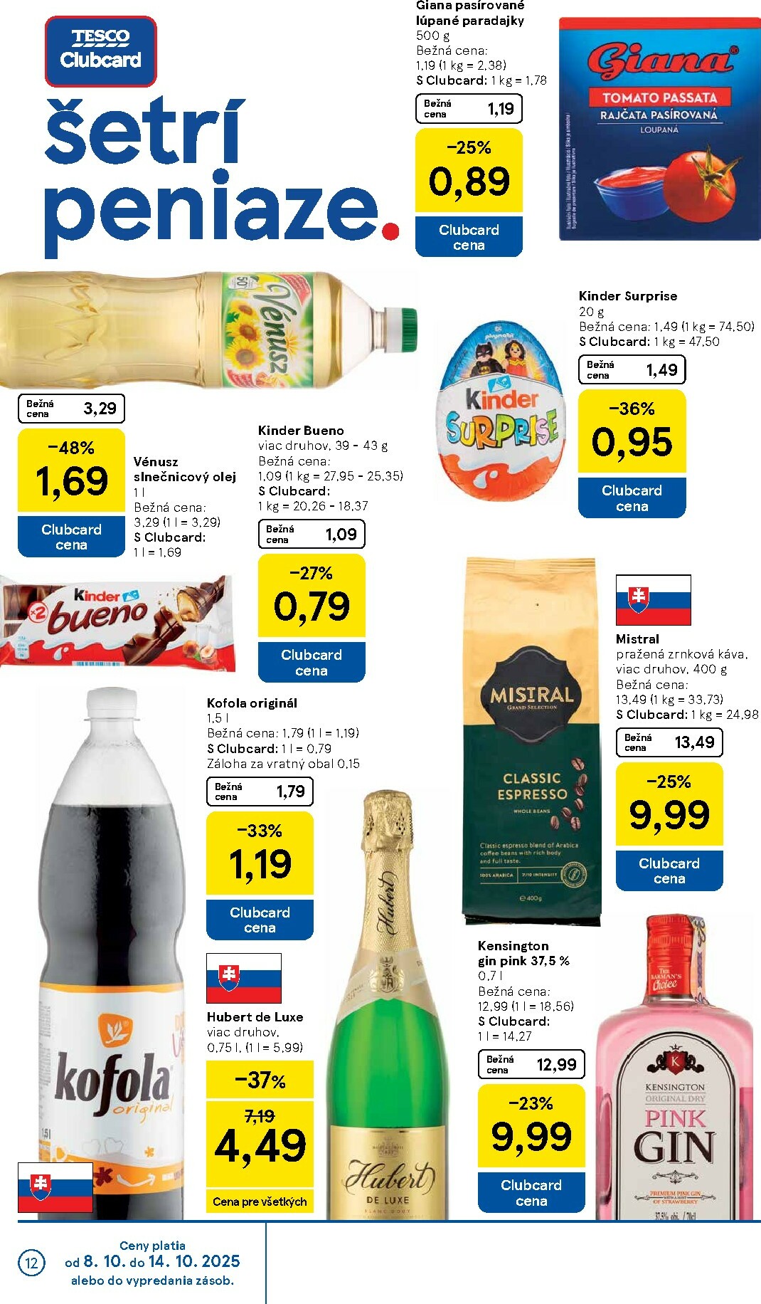 tesco - Leták Tesco platný od 08.10. do 14.10. - page: 12