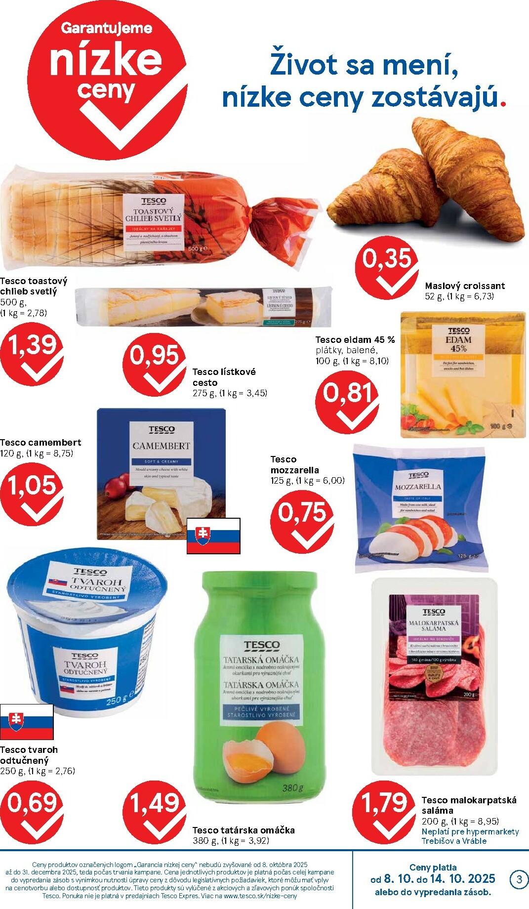 tesco - Leták Tesco platný od 08.10. do 14.10. - page: 3
