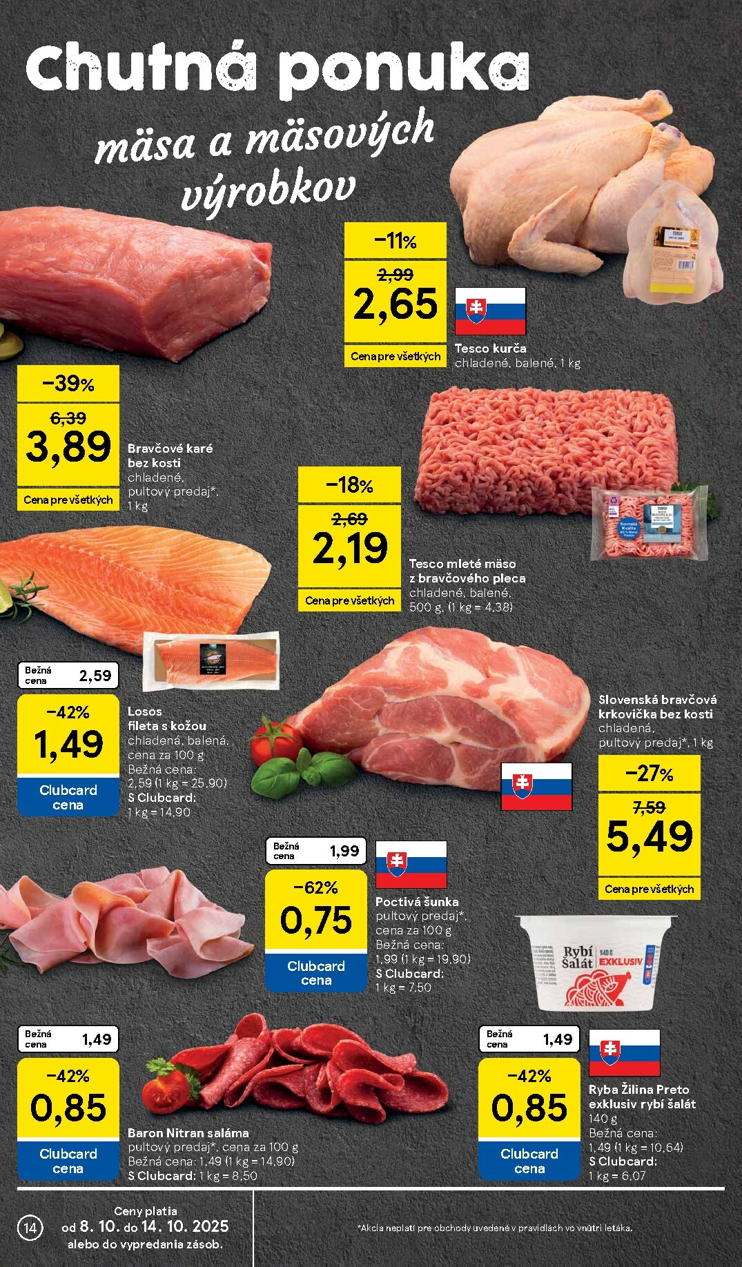 tesco - Leták Tesco platný od 08.10. do 14.10. - page: 14