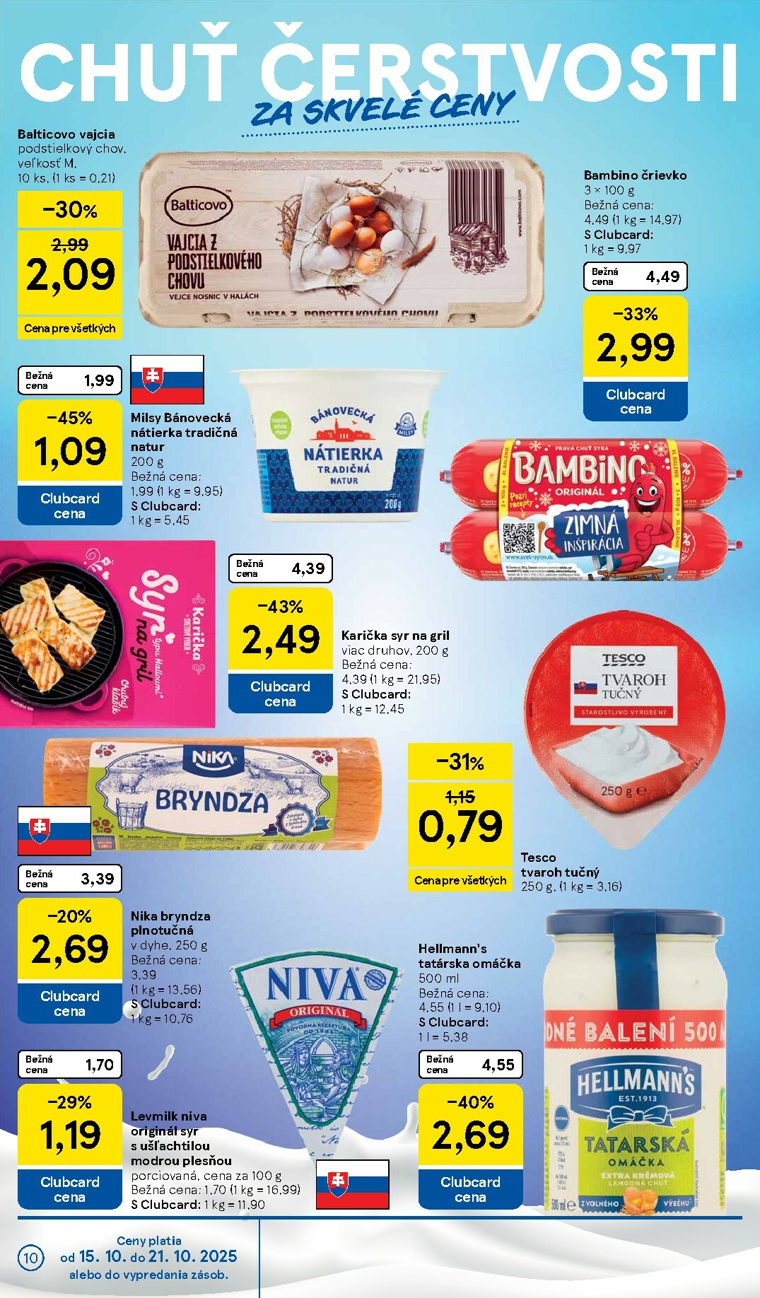 tesco - Leták Tesco platný od 15.10. do 21.10. - page: 10 tesco - Leták Tesco platný od 15.10. do 21.10. - page: 10