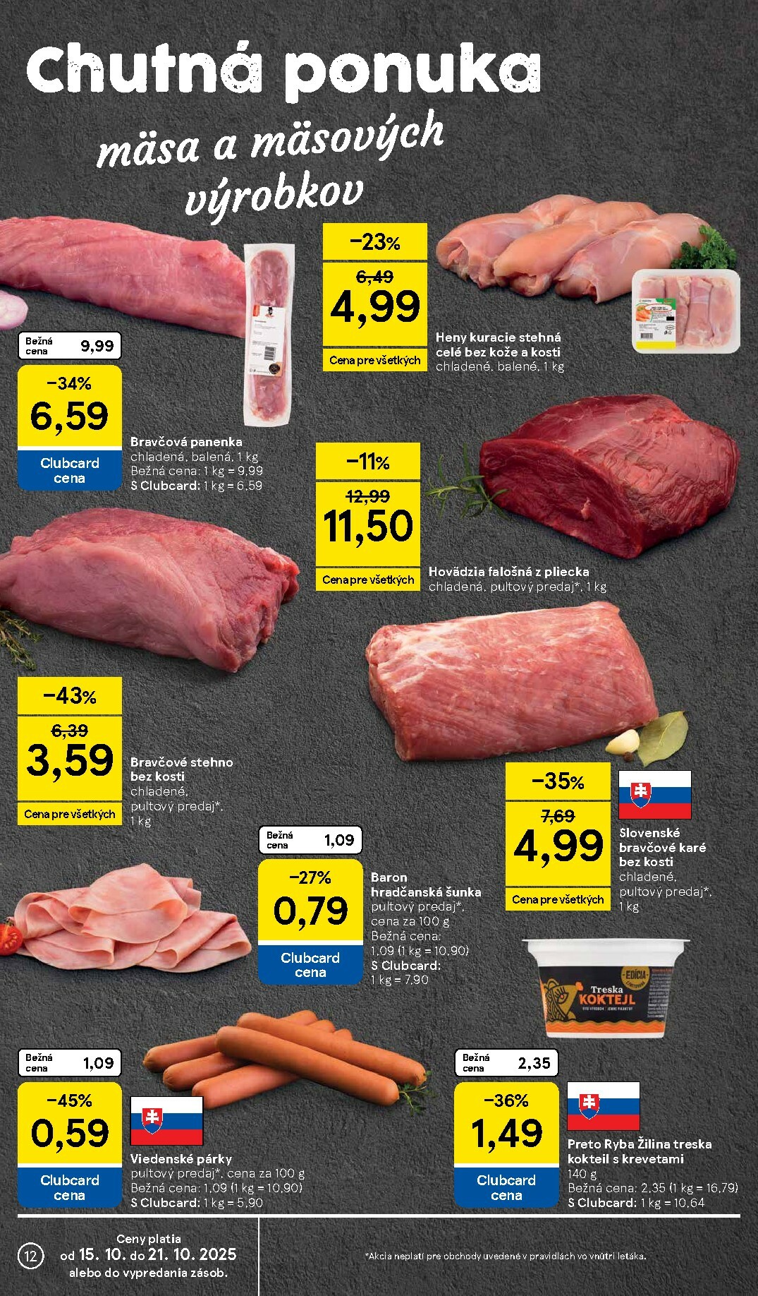 tesco - Leták Tesco platný od 15.10. do 21.10. - page: 12 tesco - Leták Tesco platný od 15.10. do 21.10. - page: 12