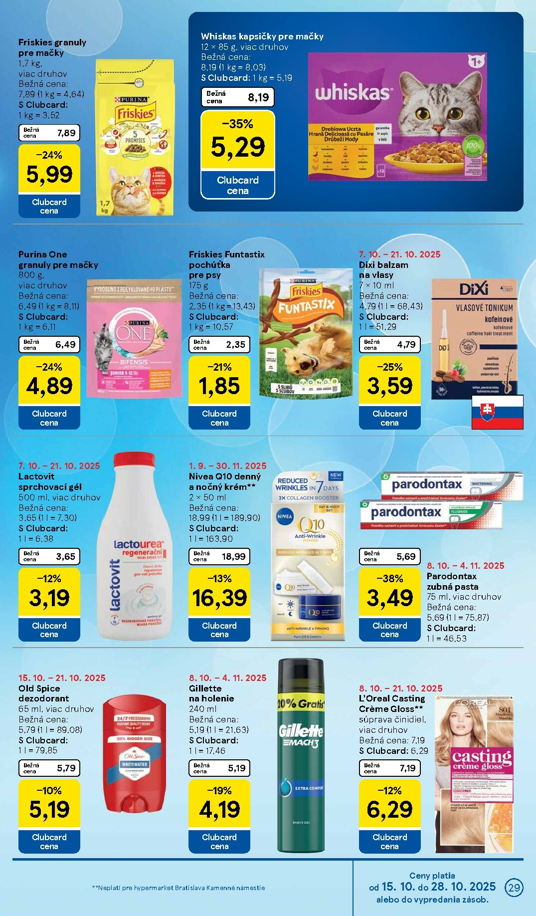 tesco - Leták Tesco platný od 15.10. do 21.10. - page: 29 tesco - Leták Tesco platný od 15.10. do 21.10. - page: 29