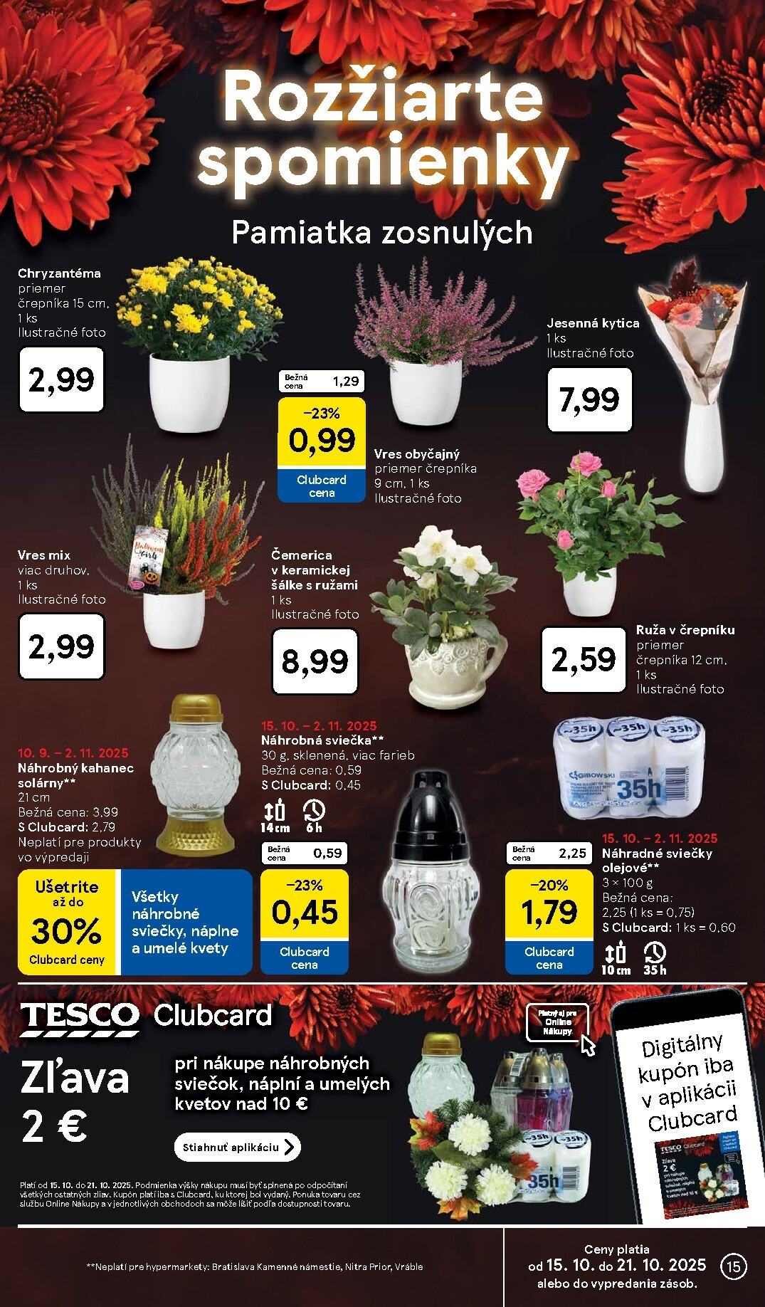 tesco - Leták Tesco platný od 15.10. do 21.10. - page: 15 tesco - Leták Tesco platný od 15.10. do 21.10. - page: 15