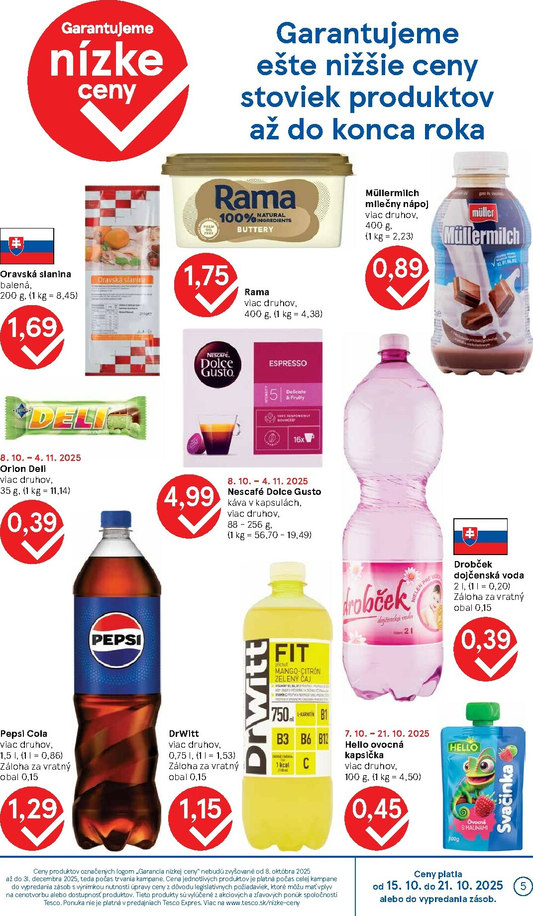 tesco - Leták Tesco platný od 15.10. do 21.10. - page: 5 tesco - Leták Tesco platný od 15.10. do 21.10. - page: 5