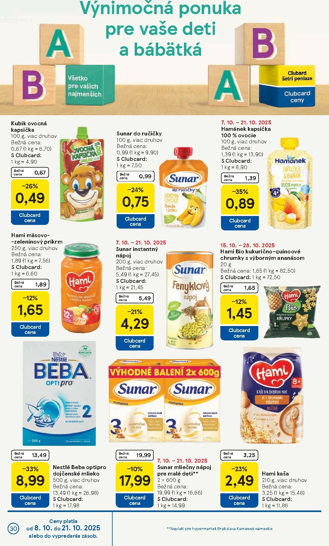 tesco - Leták Tesco platný od 15.10. do 21.10. - page: 30 tesco - Leták Tesco platný od 15.10. do 21.10. - page: 30