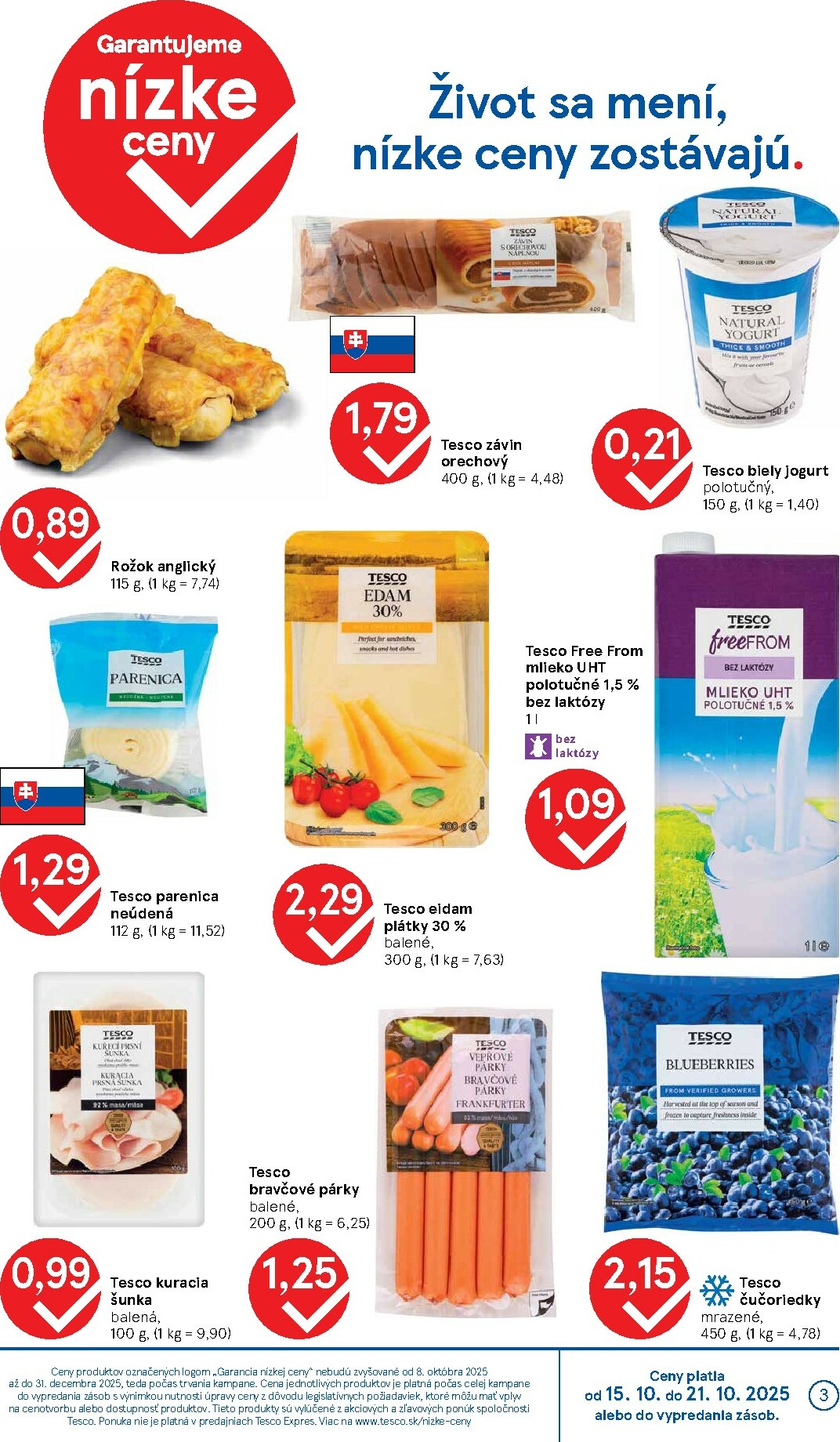 tesco - Leták Tesco platný od 15.10. do 21.10. - page: 3 tesco - Leták Tesco platný od 15.10. do 21.10. - page: 3