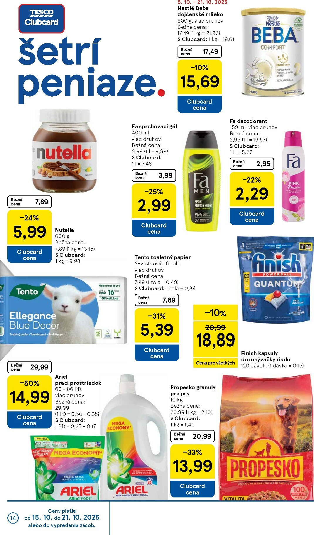 tesco - Leták Tesco platný od 15.10. do 21.10. - page: 14 tesco - Leták Tesco platný od 15.10. do 21.10. - page: 14