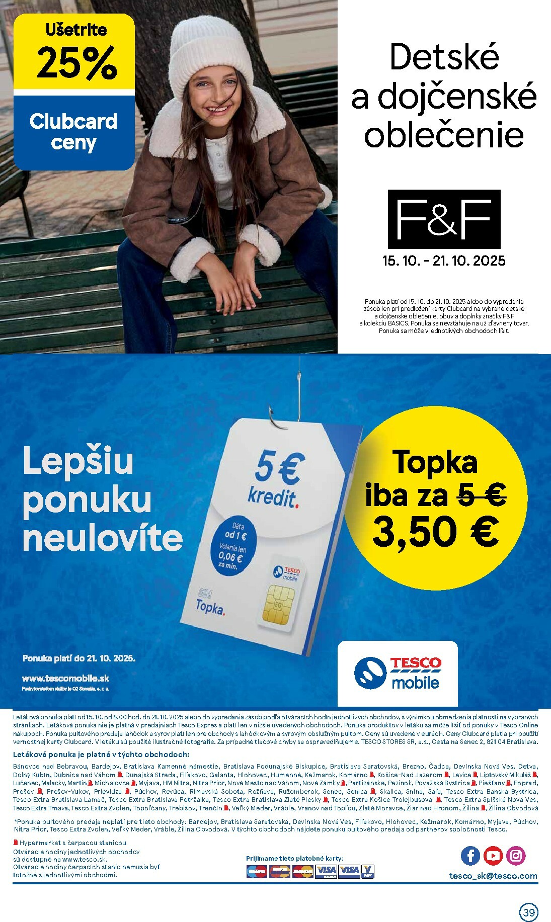 tesco - Leták Tesco platný od 15.10. do 21.10. - page: 39 tesco - Leták Tesco platný od 15.10. do 21.10. - page: 39