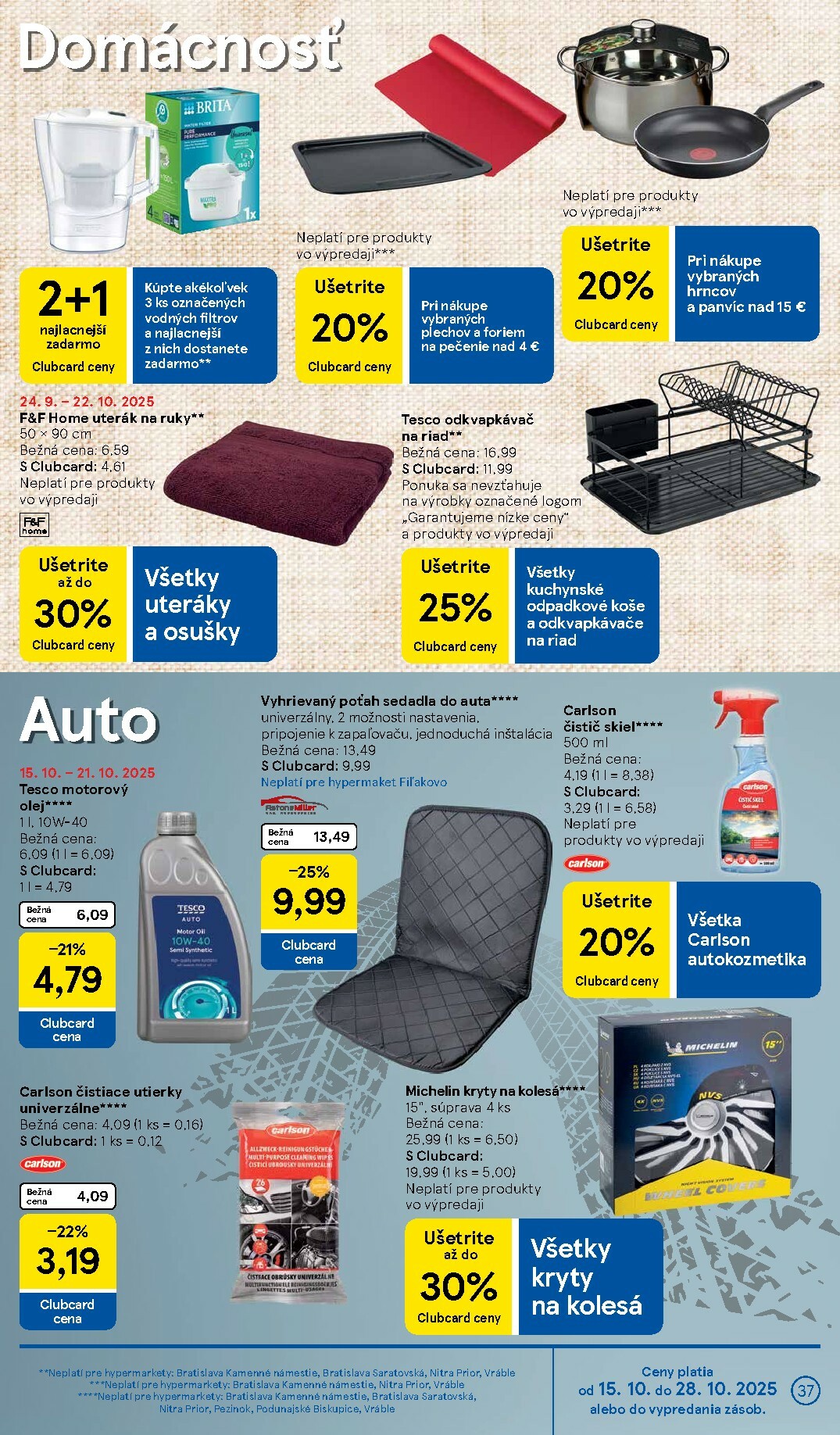 tesco - Leták Tesco platný od 15.10. do 21.10. - page: 37 tesco - Leták Tesco platný od 15.10. do 21.10. - page: 37