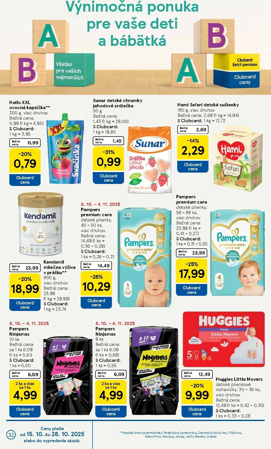 tesco - Leták Tesco platný od 15.10. do 21.10. - page: 32 tesco - Leták Tesco platný od 15.10. do 21.10. - page: 32