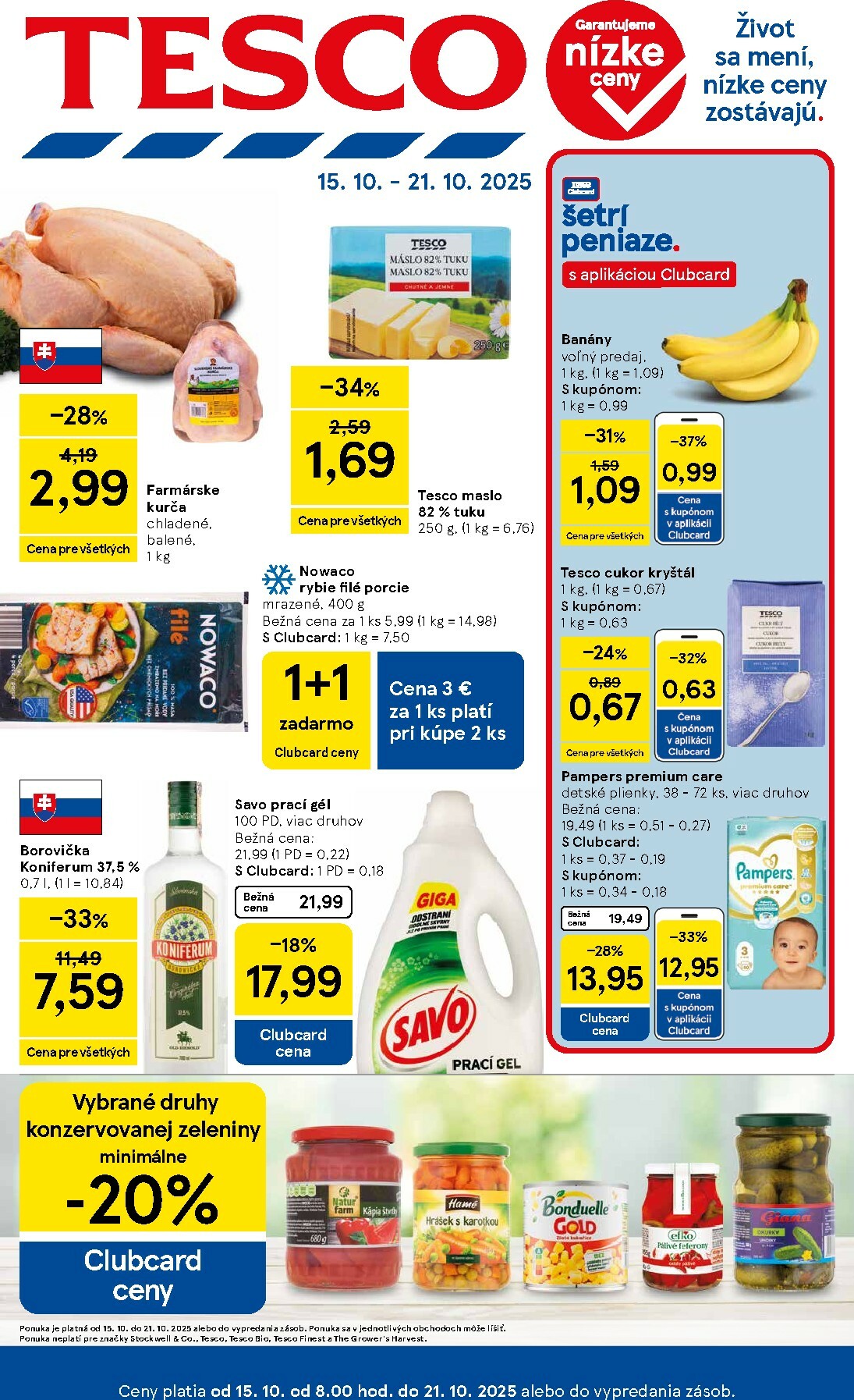 tesco - Leták Tesco platný od 15.10. do 21.10.